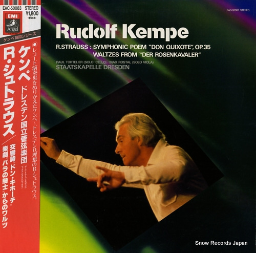 KEMPE, RUDOLF strauss; symphonic poem 