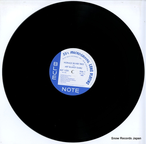 SILVER, HORACE horace silver trio and art blakey - sabu BN1520
