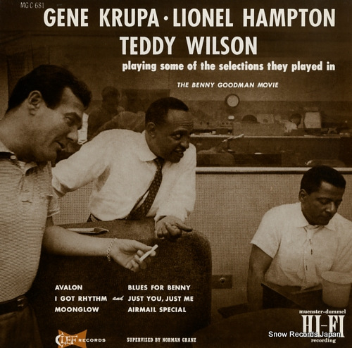 V/A gene krupa - lionel hampton - teddy wilson POJJ-1569