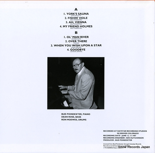 POINDEXTER, BUD where there's bud vol.2 NLP9001