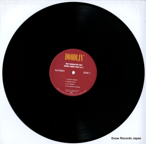 POINDEXTER, BUD where there's bud vol.2 NLP9001