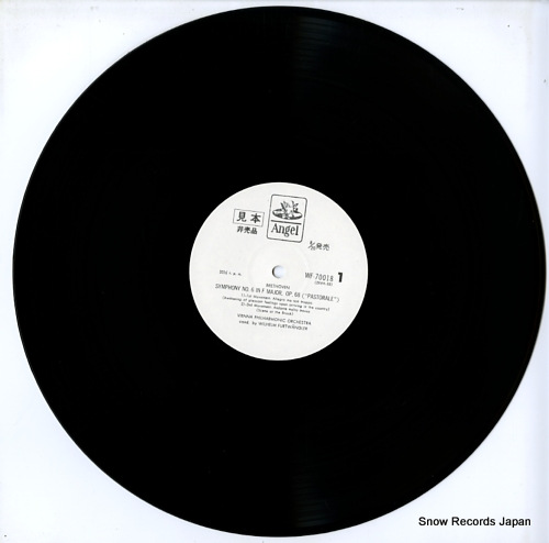 FURTWANGLER, WILHELM beethoven; symphony no.6 
