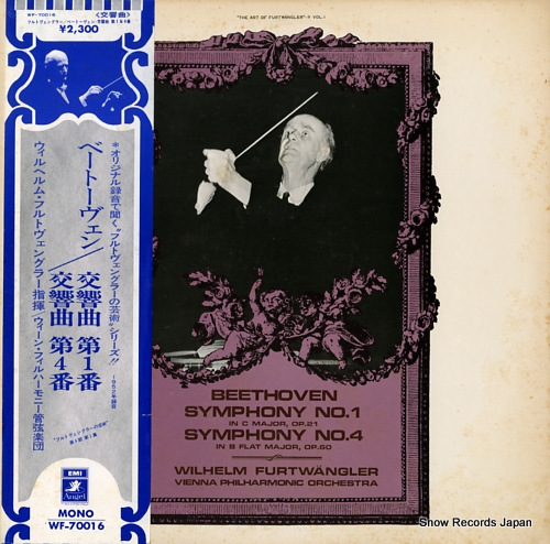 FURTWANGLER, WILHELM beethoven; symphony no.1 & 4 WF-70016