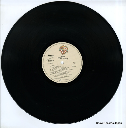 CASSIDY, SHAUN wasp P-10834W - disc