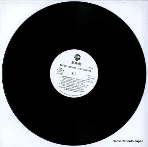 CRAWFORD, RANDY abstract emotions P-13312 - disc
