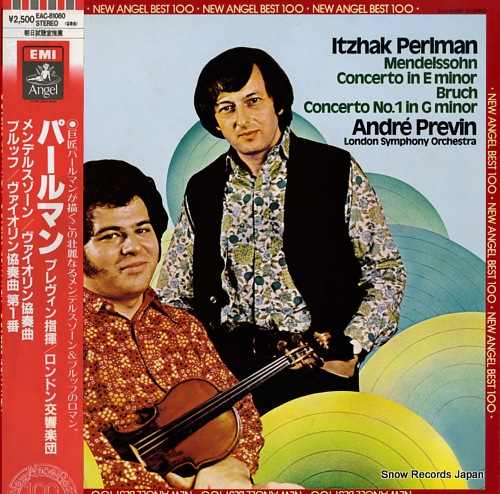 PERLMAN, ITZHAK mendelssohn; concerto in e minor EAC-81080