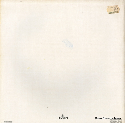 ARGENTA, ATAULFO la dogaresa MCE868 - back cover