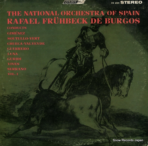 DE BURGOS, RAFAEL FRUHBECK the national orchestra of spain vol.1 CS6424