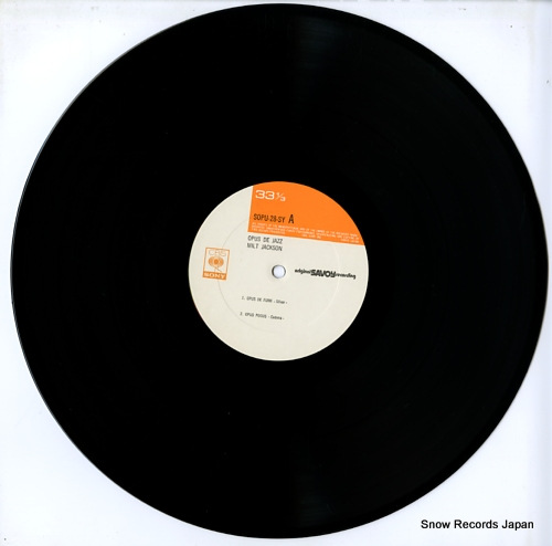 JACKSON, MILT, AND FRANK WESS opus de jazz SOPU-28-SY