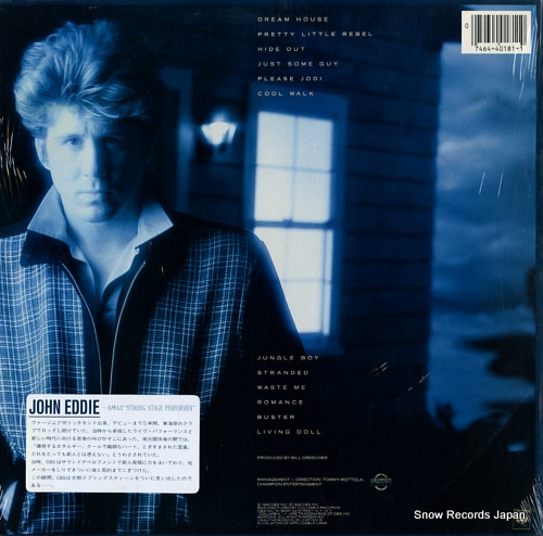 EDDIE, JOHN john eddie 28AP3197/C40181 - back cover