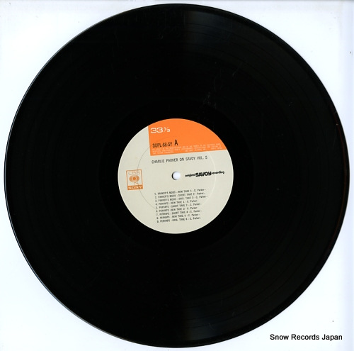 PARKER, CHARLIE charlie parker on savoy vol.5 SOPL68-SY