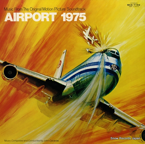 CACAVAS, JOHN airport 1975 MCA-7159 - front cover