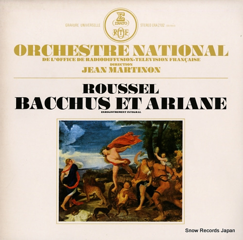 MARTINON, JEAN roussel; bacchus et ariane ERA-2102