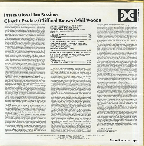 V/A international jam session XANADU122