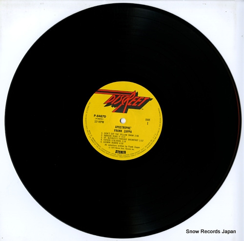 ZAPPA, FRANK apostrophe (') P-8467D