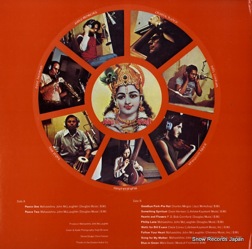 MCLAUGHLIN, MAHAVISHNU JOHN my goal's beyond ECPL-101
