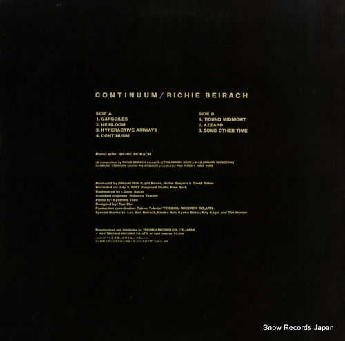 BEIRACH, RICHIE continuum KUX-182-B