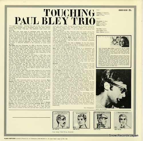 BLEY, PAUL touching K18P-9394