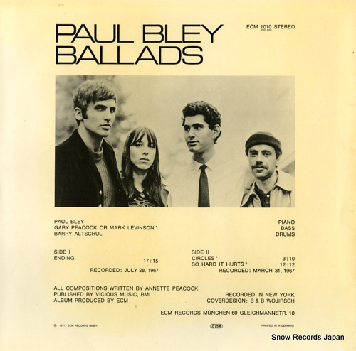 ݡ롦֥쥤 ballads ECM1010ST
