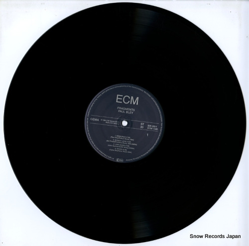 BLEY, PAUL fragments ECM1320