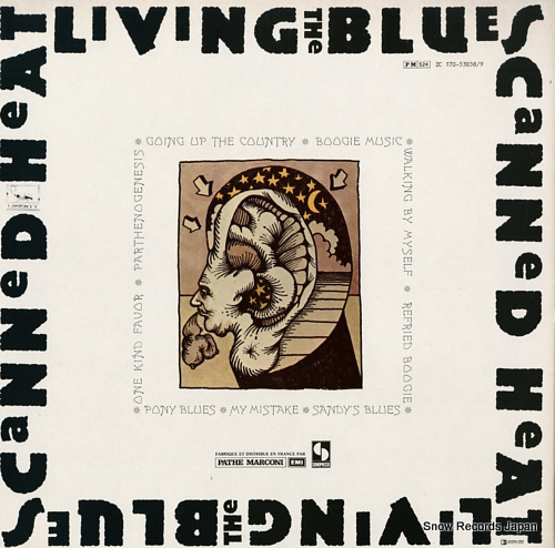 CANNED HEAT living the blues 2C170-53858/9