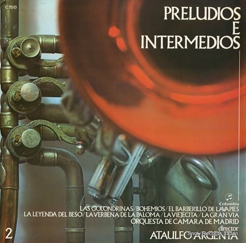 ARGENTA, ATAULFO preludios e intermedios C7513