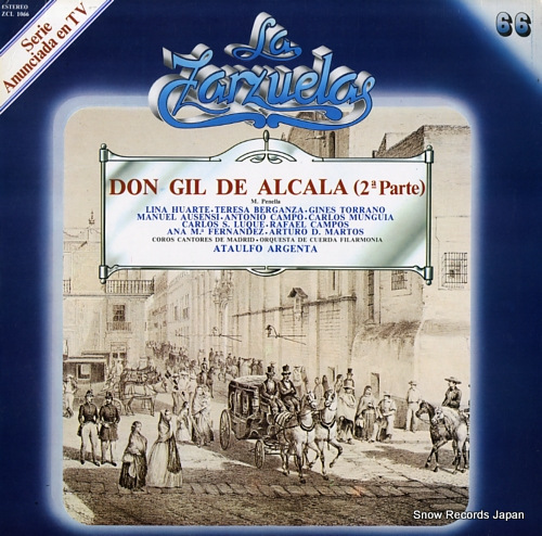 ARGENTA, ATAULFO don gil de alcala ZCL1066
