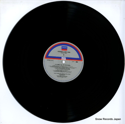 CLEOBURY, STEPHEN king's college choir L28C-1819 - disc