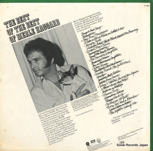 ޡ롦ϥ the best of the best of merle haggard ST-11082