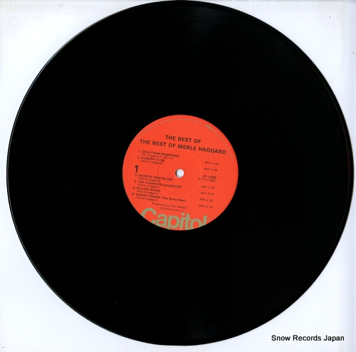HAGGARD, MERLE the best of the best of merle haggard ST-11082 - disc