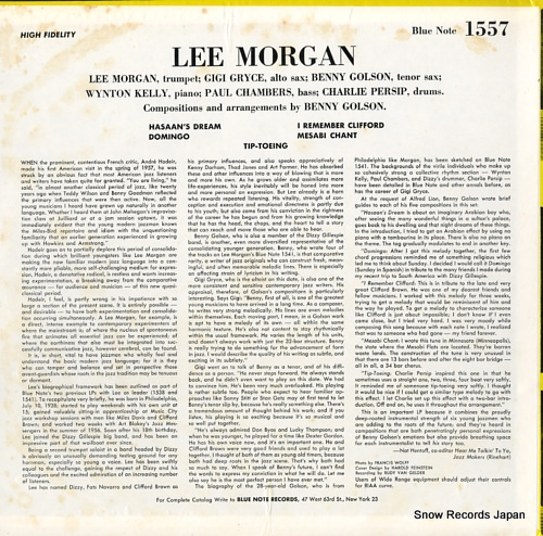 MORGAN, LEE volume 3 BLP1557
