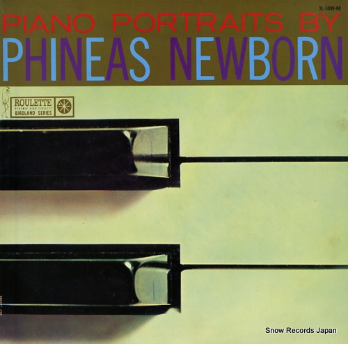 NEWBORN, PHINEAS piano portraits by phineas new born SL-5099-RO - front cover