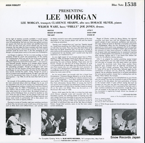 MORGAN, LEE indeed! BN-1538