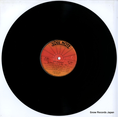 MONTOLIU, TETE the music i like to play vol.1 121180-1