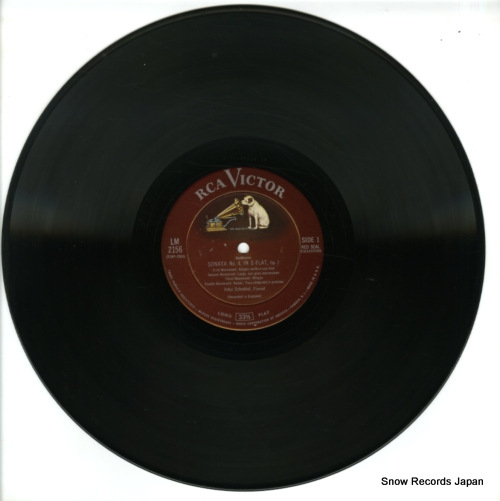SCHNABEL, ARTUR beethoven; sonatas no.4, no.16, no.1 LM-2156