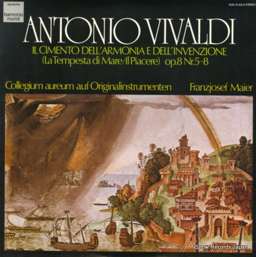 COLLEGIUM AUREUM vivaldi; la tempesta di mare/il piacere KUX-3145-H