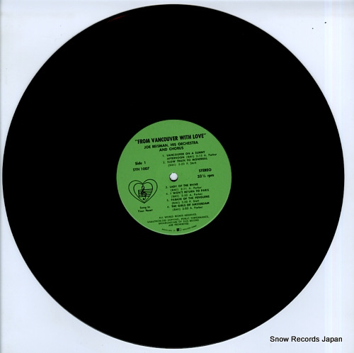 REISMAN, JOE from vancouver woith love SYH-1007 - disc