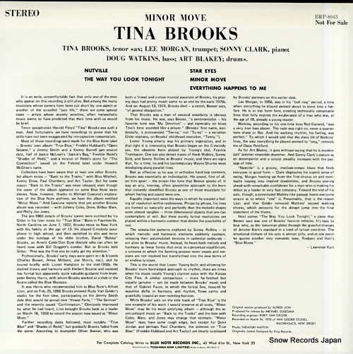 BROOKS, TINA minor move BRP-8043