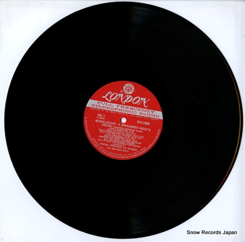 DE BURGOS, FRUHBECK mendelssohn; a midsummer night's dream -complete incidental music- SLC1850