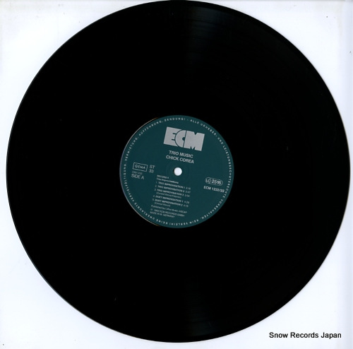 COREA, CHICK trio music ECM1232/33