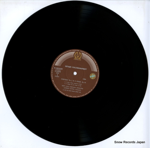 SLATKIN, LEONARD rachmaninov; symphony no.3 in a minor, op.44 H-10103V