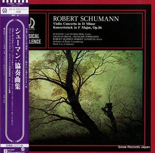 PIERRE, CAO schumann; violin concerto in d minor H-6020V