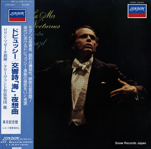 MAAZEL, LORIN debussy; la mer / nocturnes L25C8011