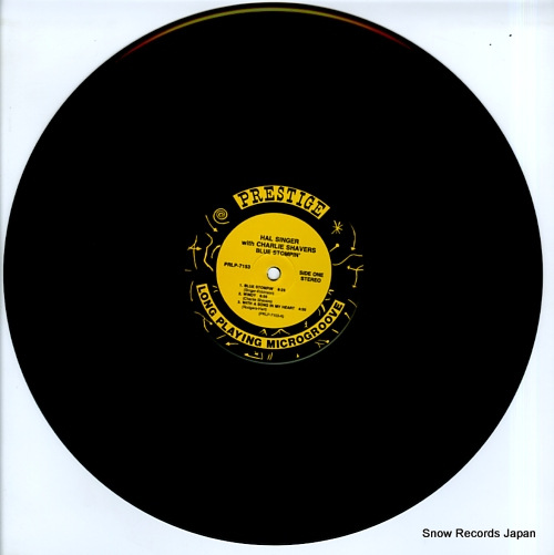SINGER, HAL blue stompin' PRLP-7153