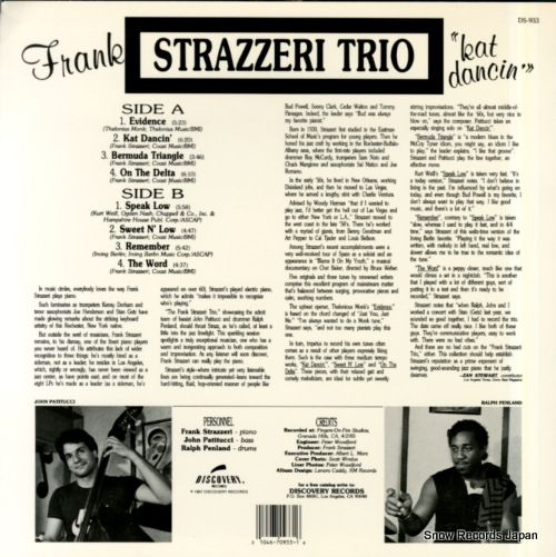 STRAZZERI, FRANK kat dancin DS-933
