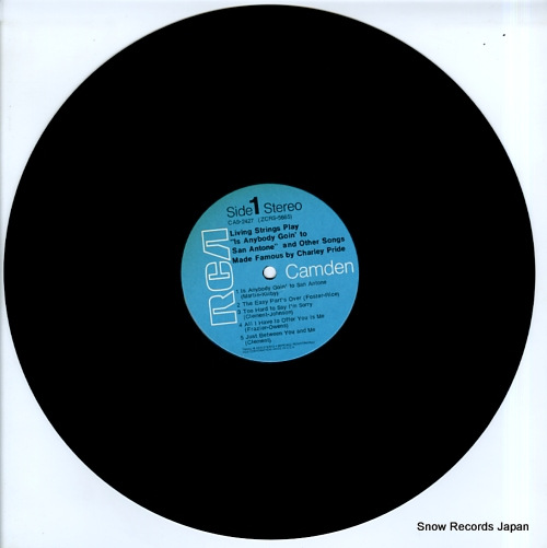 LIVING STRINGS living strings play is anybody goin' to san antone CAS-2427