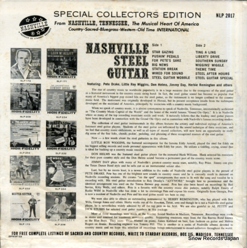 V/A nashville steel guitar NLP2017