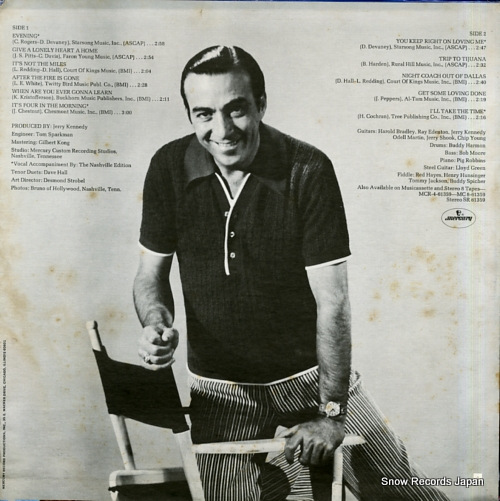 YOUNG, FARON it's four in the morning with faron young SR61359 - back cover