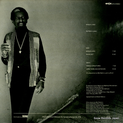 ޥ롦ɥ mingus lives ENJA3075