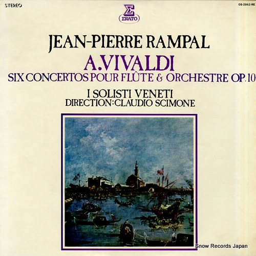 RAMPAL, JEAN-PIERRE vivaldi; six concertos pour flute et orchestre op.10 OS-2862-RE